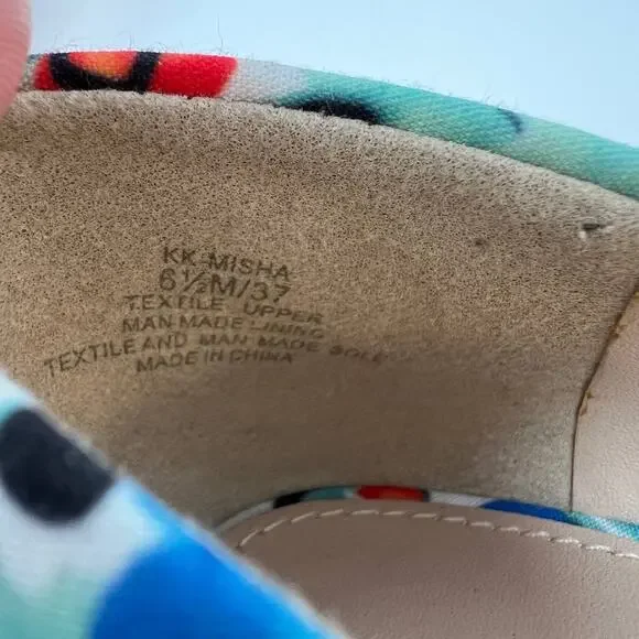 Kelly & Katie KK Misha Women's Heels Size 6.5 Floral - Picture 9 of 12